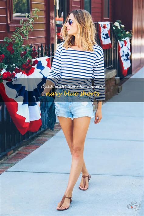 navy blue shorts style guide.